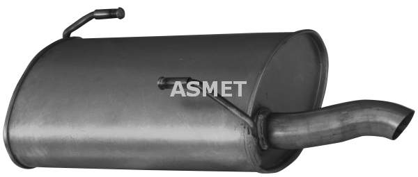 Silenziatore posteriore - 08.083 ASMET